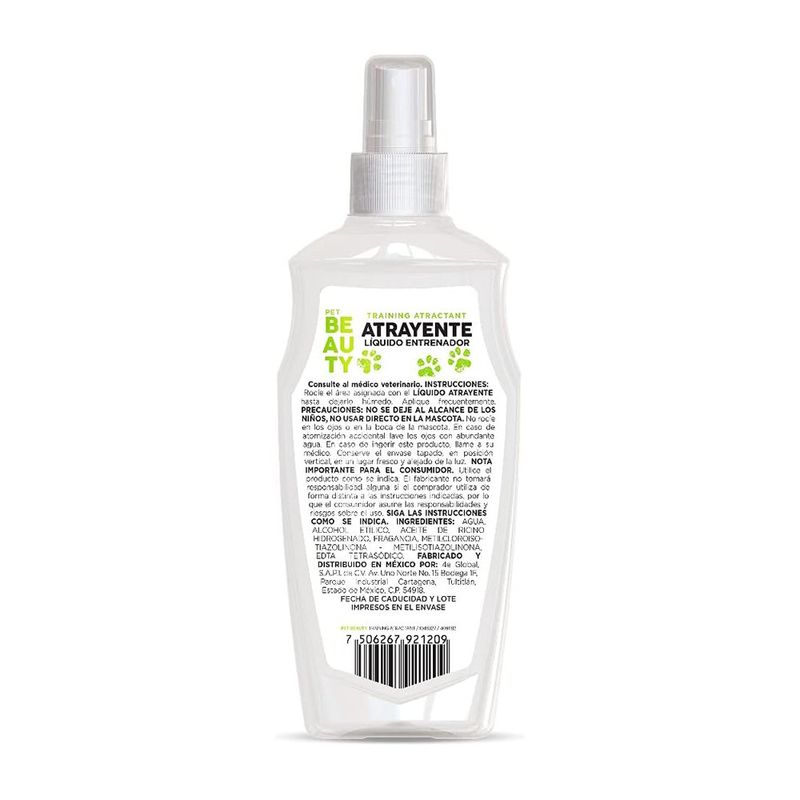 Líquido Atrayente Entrenador para Perros en Spray de 250 mL