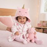 Sofá Infantil Diseño de Conejo con Orejas Color Rosado para Cuartos y Salas de Juego