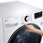 Lavadora de Carga Frontal AI Direct Drive 22 Kg Color Blanco