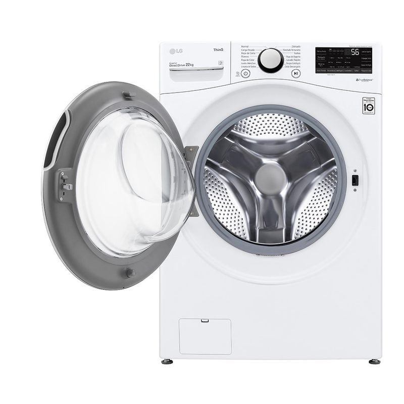 Lavadora de Carga Frontal AI Direct Drive 22 Kg Color Blanco