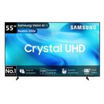 Televisor Smart TV Crystal UHD 4K U8000H de 55 Plg con Tizen y Vision AI
