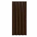 Puerta Plegable Color Nogal para Interiores 90X210 Cm