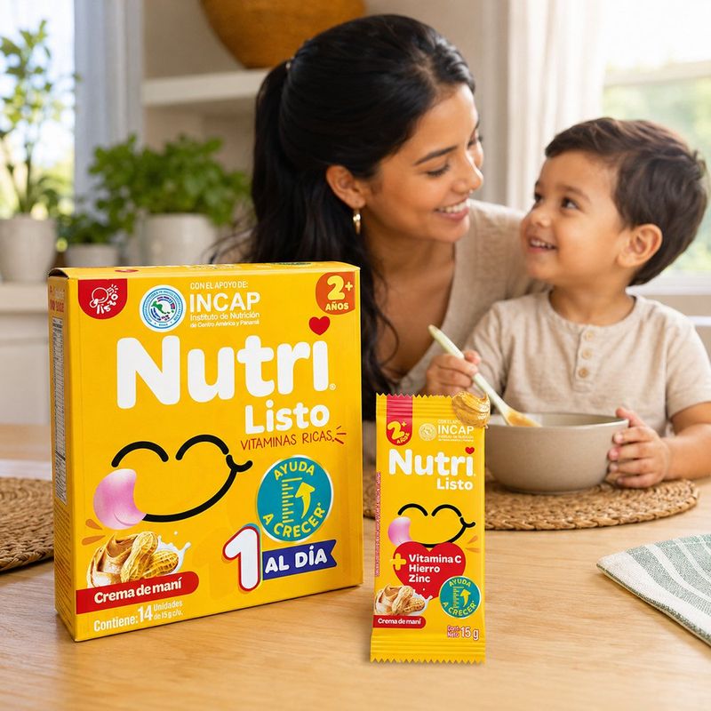 Mantequilla de Maní Alimento Multivitamínico para Niños, 14 Unidades