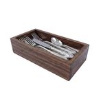 Caja Organizadora para Cubiertos de Madera