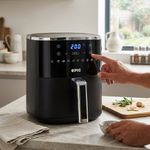 Freidora de Aire Digital 4.5 L Color Negro Mate