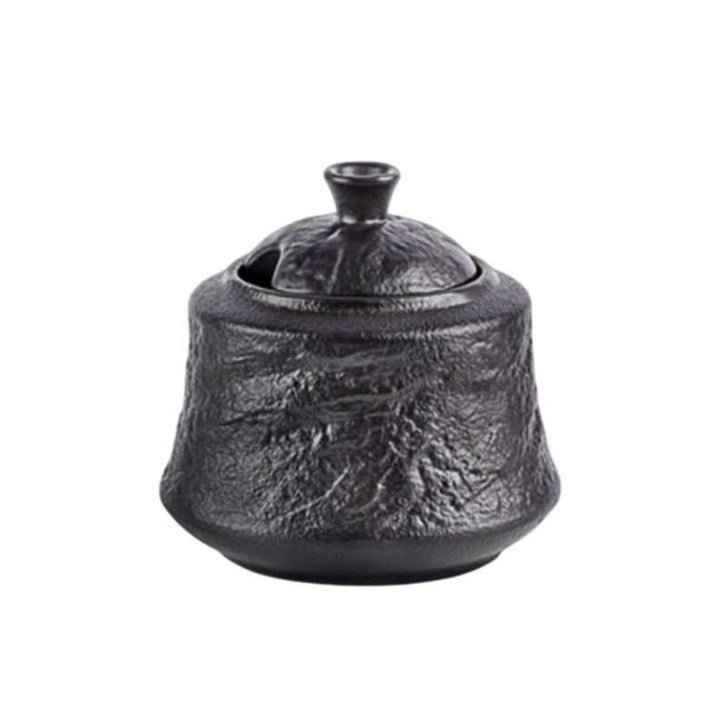 Azucarera de Porcelana Slate Negra 9 oz