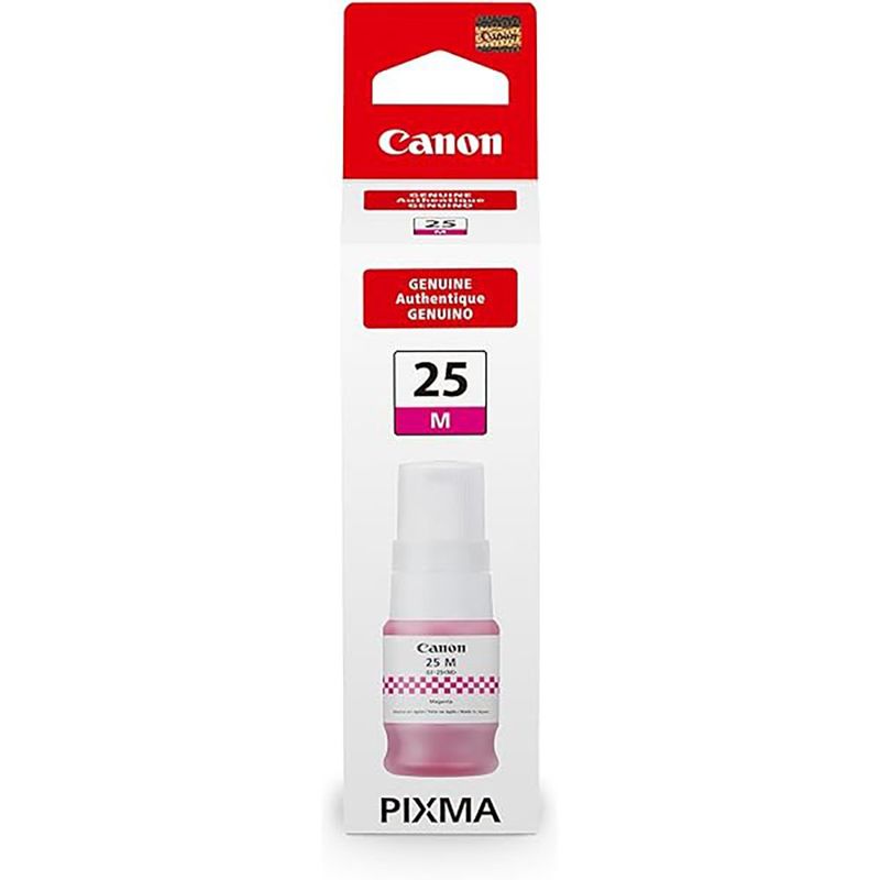 Botella de Tinta GI-25 para Impresoras PIXMA MAXIFY en Color Magenta