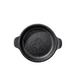 Cacerola Redonda de Porcelana Slate Negra 11"