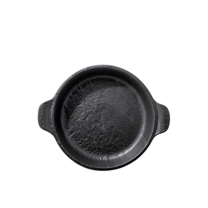 Cacerola Redonda de Porcelana Slate Negra 11"