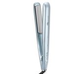 Plancha Alisadora InfinitiPro SmoothWrap Dual Ion con Placas de Cerámica Color Celeste