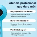 Secador Profesional Hyaluronic Hydro Boost con Infusión de Ácido Hialurónico 1875 W Color Azul