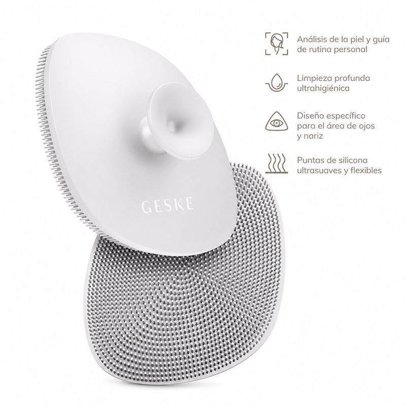 Cepillo Facial SmartAppGuided 4 en 1 Color Blanco