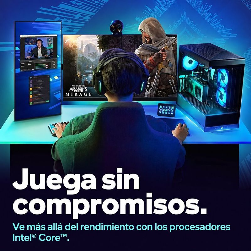 Procesador Intel Core i5-12600K de 10 Núcleos hasta 4.9 GHz Socket LGA1700