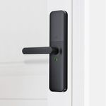 Cerradura Electrónica con Bluetooth y Huella para Entrada Color Negro