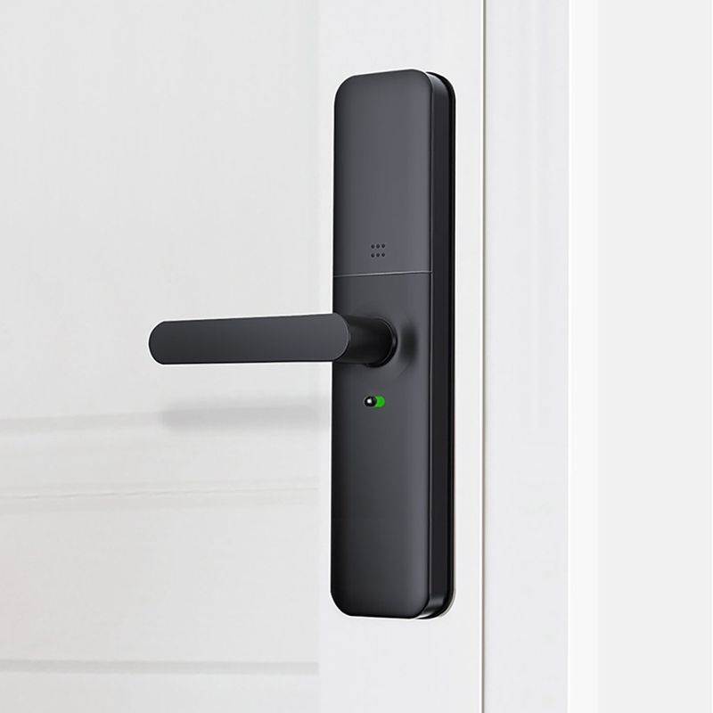 Cerradura Electrónica con Bluetooth y Huella para Entrada Color Negro