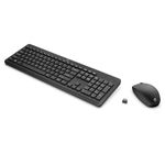 Kit de Teclado y Mouse Inalámbricos en Color Negro