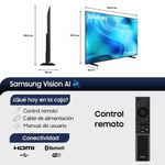 Televisor Smart TV Crystal UHD U8000H de 75 Plg 4K con Tizen y Vision AI