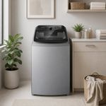 Lavadora Automática Digital Carga Superior 22 Kg con Impeller Color Gris