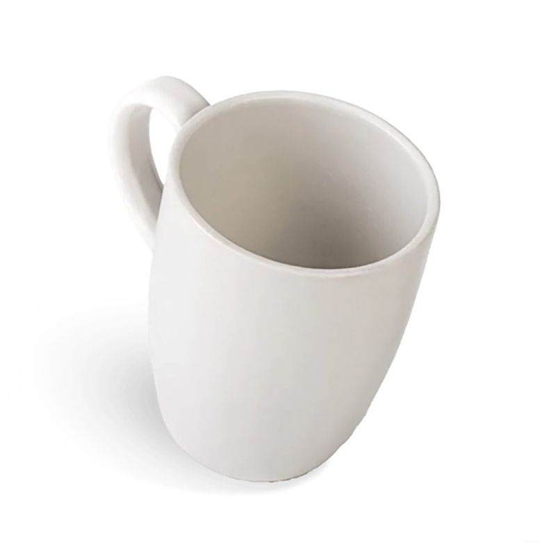 Pocillo Alaska de Cerámica Blanco 10.4 Oz