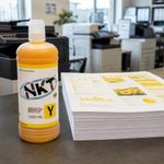 Tinta NKT de 1000 ml en Color Amarillo Universal para Impresora