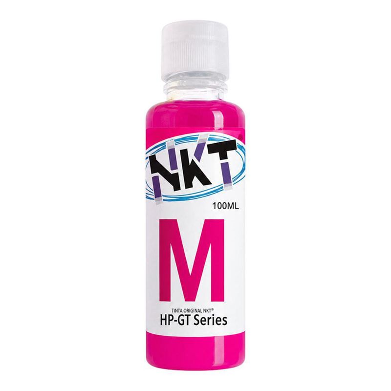 Tinta NKT 100 ml en Color Magenta para HP GT Series en Paquete de 3 Uds