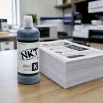 Tinta NKT de 1000 ml en Color Negro Universal