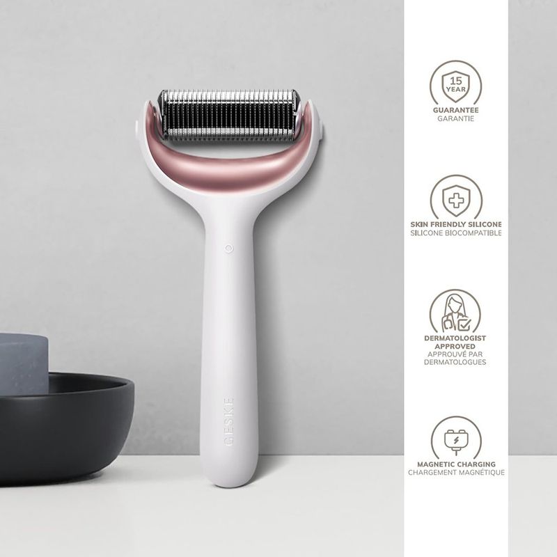 Microneedle Facial y Corporal 9 en 1 Color Blanco