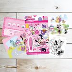 Libro para Colorear con Agua Reutilizable de 5 Páginas Minnie Mouse con Lápiz Mágico y Actividades Educativas