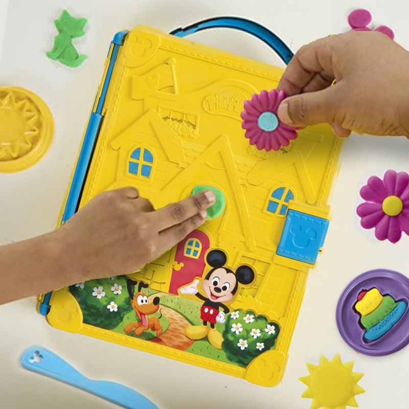 Set de Plastilina Moldea una Historia La Casa de Mickey Mouse con Maletín y Accesorios 227 g