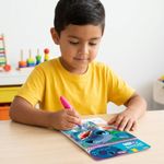 Libro para Colorear con Agua Reutilizable de 5 Páginas Stitch con Lápiz Mágico