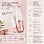Limpiador Facial Aqua Stream 8 en 1 Color Blanco