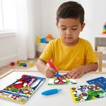 Libro para Colorear con Agua Reutilizable de 5 Páginas Frozen 2 con Lápiz Mágico y Actividades Educativas