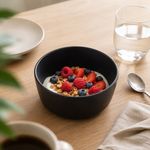 Bowl Manhattan de Cerámica Negro 4.8 Plg