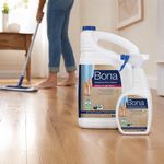 Combo Limpiador para Pisos de Madera 1 Gal de Repuesto y Atomizador de Secado Rápido