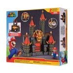 Playset Deluxe Castillo de Bowser Super Mario Bros. Wonder 2.5 Pulgadas