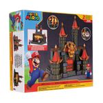 Playset Deluxe Castillo de Bowser Super Mario Bros. Wonder 2.5 Pulgadas