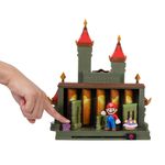 Playset Deluxe Castillo de Bowser Super Mario Bros. Wonder 2.5 Pulgadas