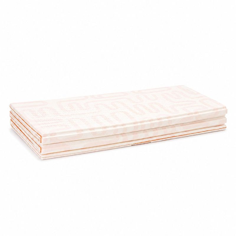 Alfombra de Juego Plegable Reversible para Bebé Líneas Curvas