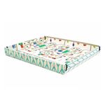 Alfombra de Juego Plegable Reversible para Bebé Roadmap