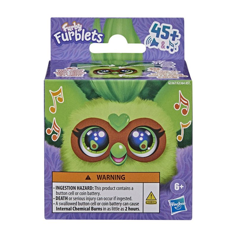 Mini Peluche Interactivo Furby Furblets Edición Foodies Frutas Diseños Surtidos