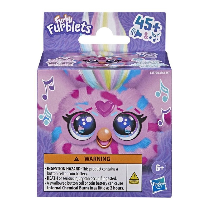 Mini Peluche Interactivo Furby Furblets Edición Foodies Frutas Diseños Surtidos