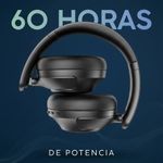 Audífonos Inalámbricos Power Headphones Lite Over-Ear con Bluetooth 5.3 y Cancelación Activa de Ruido en Color Negro