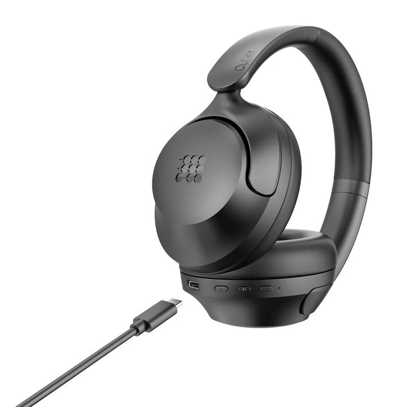 Audífonos Inalámbricos Power Headphones Lite Over-Ear con Bluetooth 5.3 y Cancelación Activa de Ruido en Color Negro