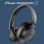 Audífonos Inalámbricos Power Headphones Lite Over-Ear con Bluetooth 5.3 y Cancelación Activa de Ruido en Color Negro