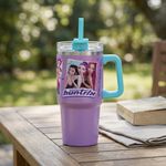 Tumbler Kids con Pajilla Huntrix K-Pop Demon Hunters de 21.6 Oz