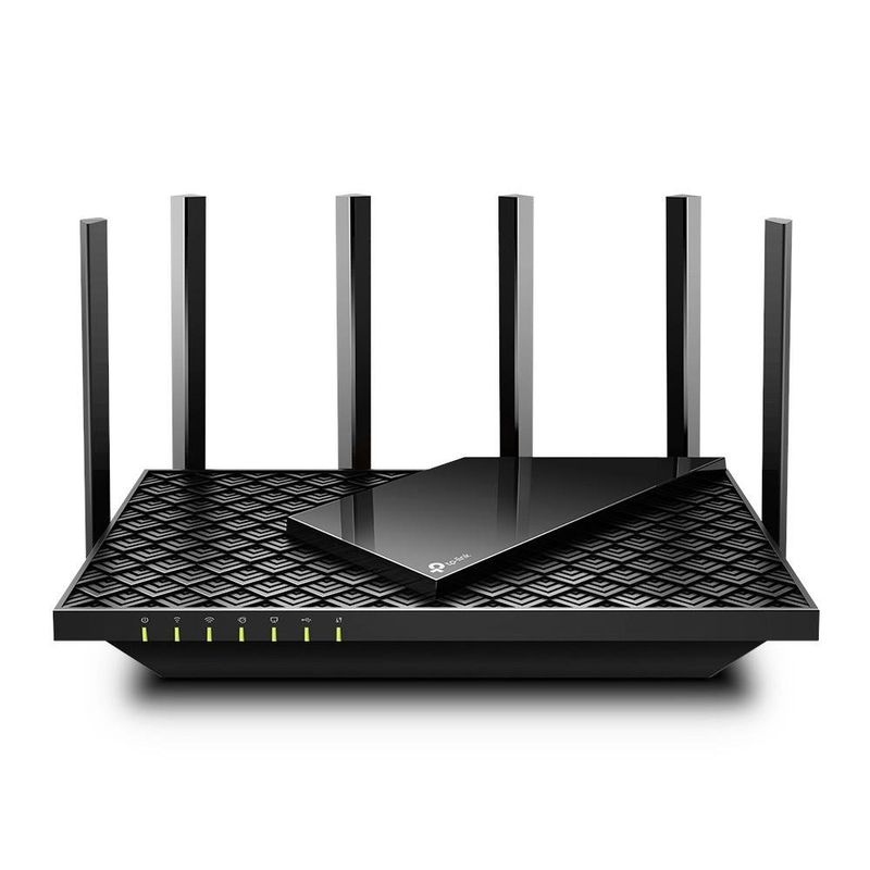 Router Inalámbrico Archer AX73 con Wi-Fi 6 AX5400 y Doble Banda Gigabit en Color Negro