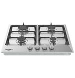 Parrilla A Gas De Acero Inoxidable 4 Hornillas De 24 Plg - Whirlpool