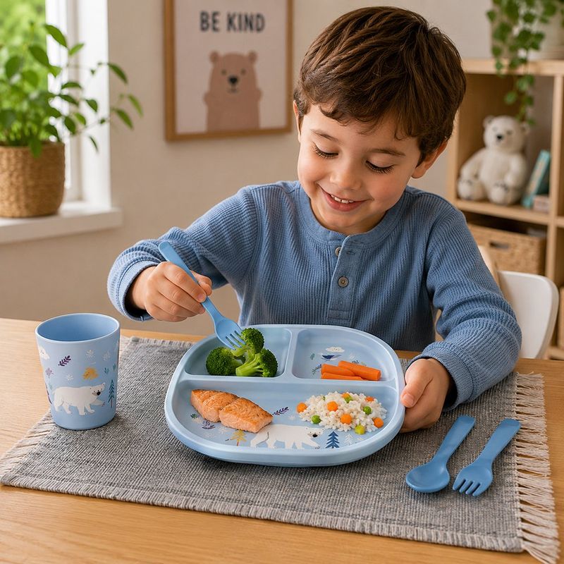 Set de Vajilla Infantil 5 Piezas con Diseño Surtido