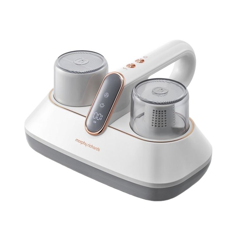 Aspiradora Portátil Removedora de Ácaros con Luz UV-C y Sistema de Filtrado Color Blanco