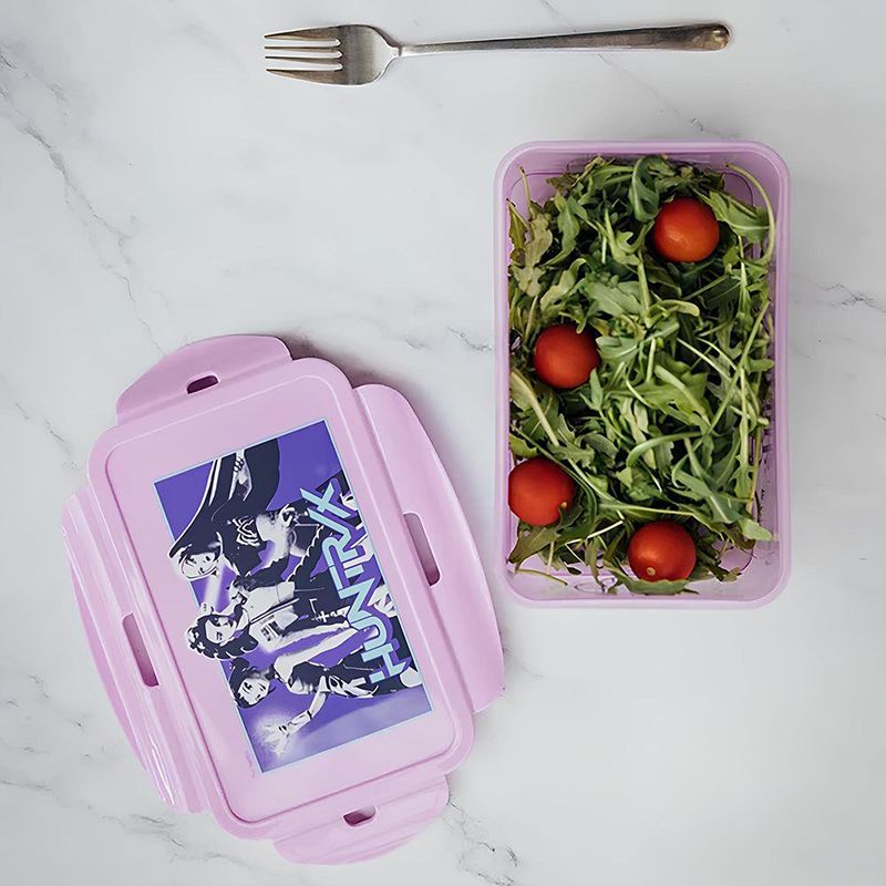 Contenedor para Alimentos Rectangular Huntrix K-Pop Demon Hunters
